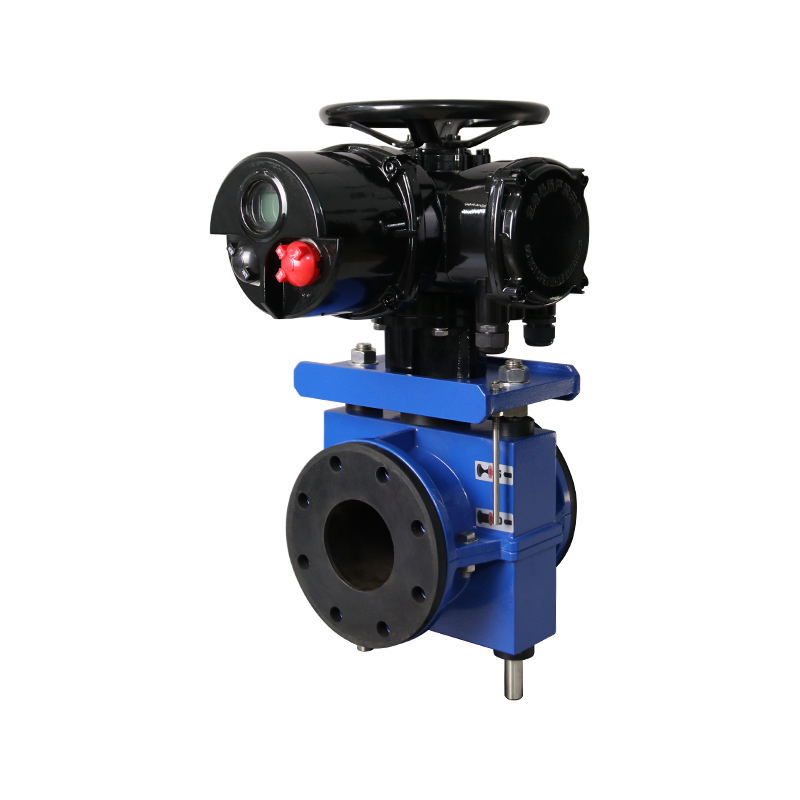 Full Bore  Closed Body Pinch Valve with Replaceable Rubber Sleeve